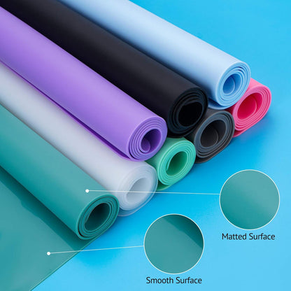 Gartful 25“x17”x0.03“ Silicone Mats for Kitchen Counter, Large Silicone Countertop Protector, Nonskid Heat Resistant Desk Saver Pad, Multipurpose Mat, Placemat, Dark Gray