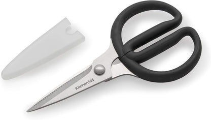 KitchenAid KQ351OHOBA Universal Stainless Steel Shears, Utility, Black