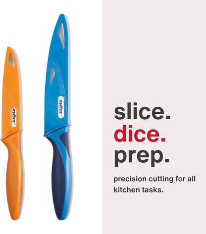 ZYLISS 2-Piece Paring Knife Set with Sheath Covers