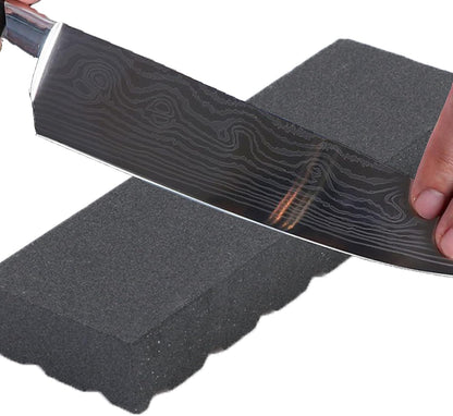 Flattening Stone with Grooves and Grit Grooves for Re Levelling Any Whet stones, Oil Stones, Waterstones (7.1x2.4x1in)