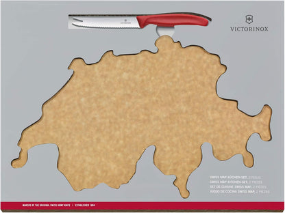 Victorinox Swiss Classic Cheese and Sausage Paring Knife, 4.3 inches, Black (6.7863)