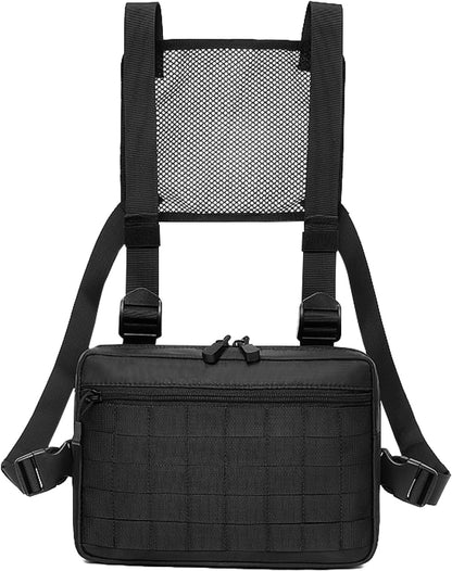 Azarxis Tactical Mini Belt Pouches, Multi-Purpose Small Battery Case Compact Utility EDC Card Slot Holder Waist Bags Military Molle Pack Sundries Storage Pack