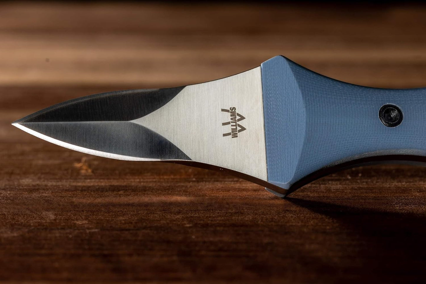 Williams Knife Co. Edisto Oyster Knife V2 | CM154 Steel | Durable G-10 Handle | Perfect for Oyster Shucking | Conversation Starter | Family Heirloom Black
