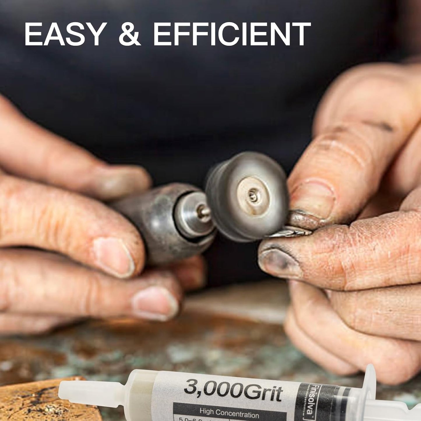 8 Pack Diamond Polishing Compound Genuine 50% Concentration Diamond Paste Kit 80,000 to 1,000 Grit Lapping Stropping Compound for Glass Watch Metal Knife Ring Jewelry Rock Resin Scratch Remover Repair