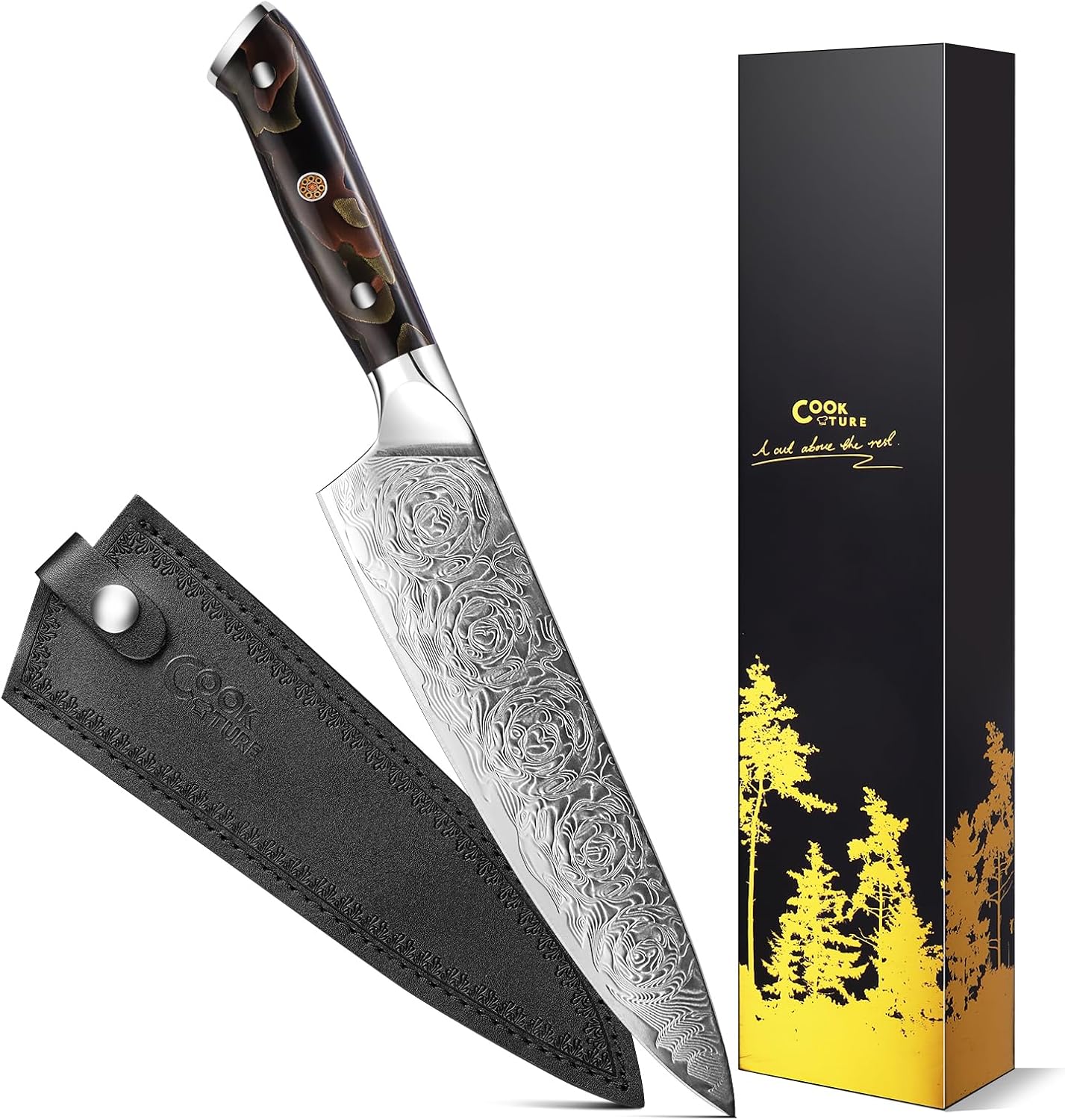 Kitchen Utility Knife,6 Inch Class Damascus Chef Knife,Japanese Petty Paring Knife