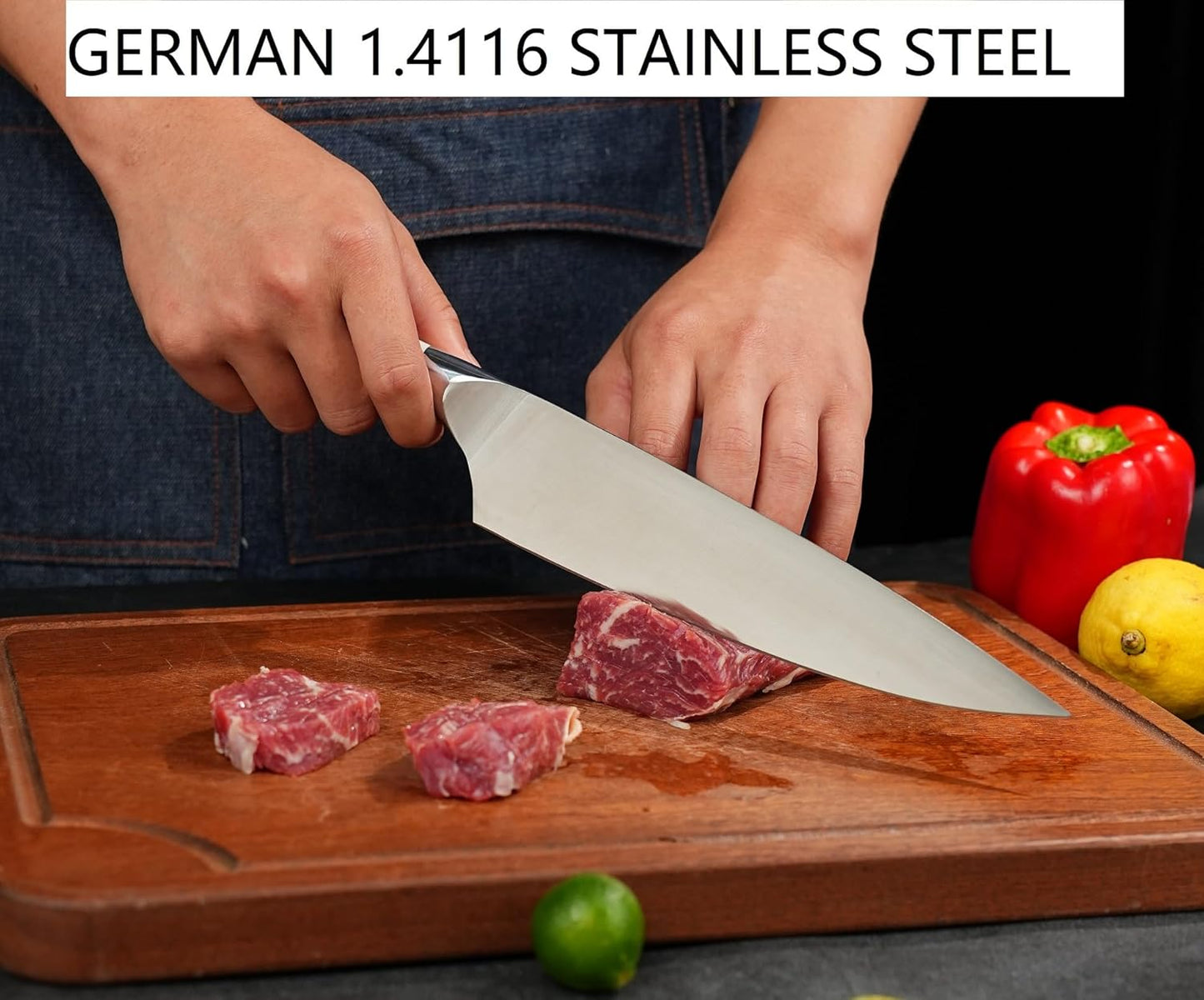 3.5 Inch Paring Knife – German Stainless Steel, Ergonomic Ivory White Handle, Minimalist Small Kitchen Knife for Peeling & Cutting, Ideal Gift for Chefs, Cooks