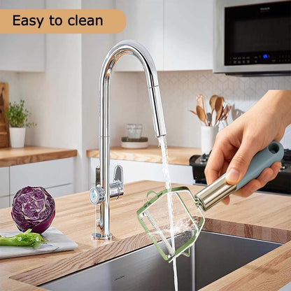 Multifunctional Vegetable Peeler with Stainless Steel Blade and Bottle Opener - Ideal for Veggie Potato Carrot and Apple Peeling