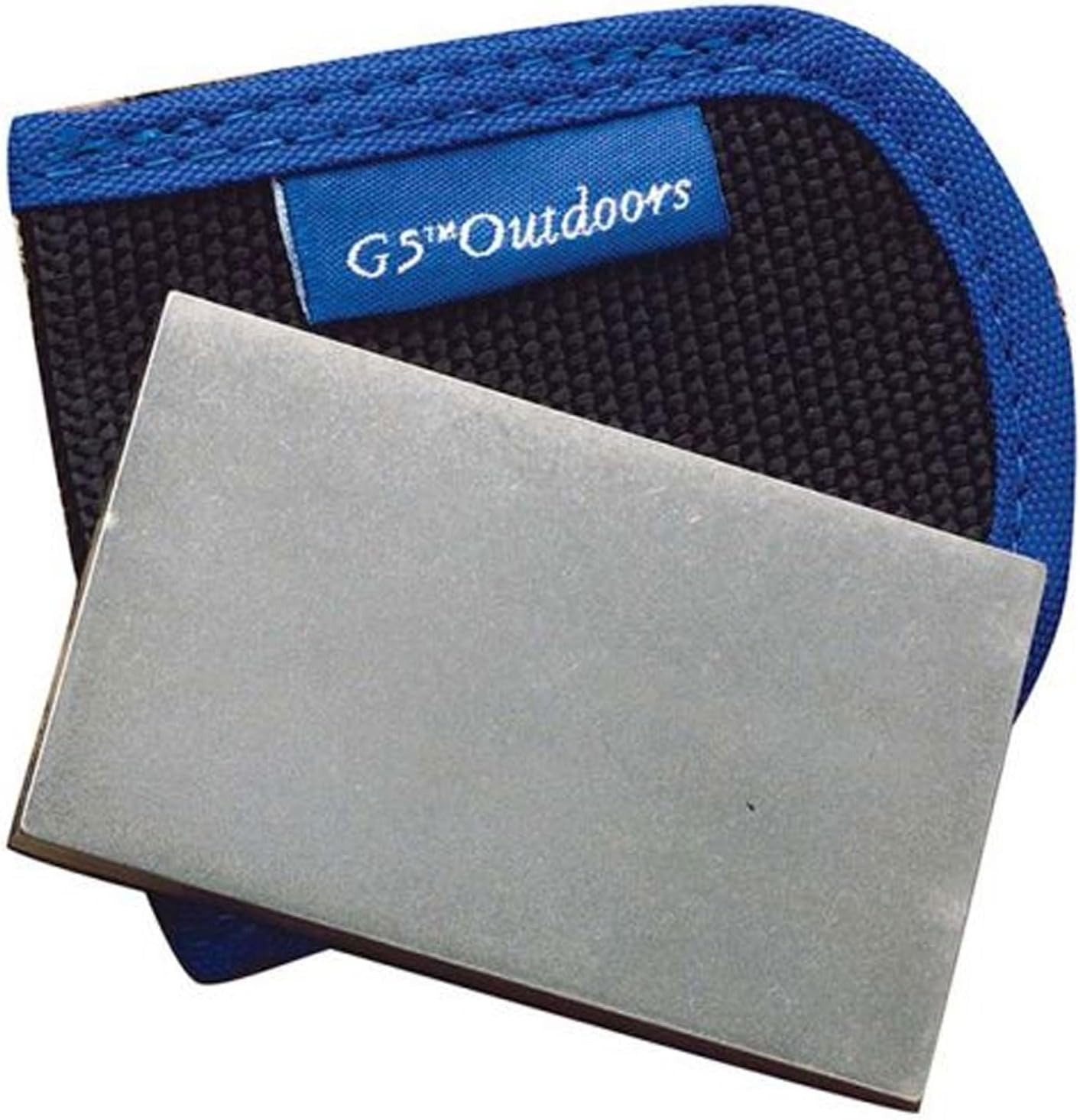 G5 Flat Diamond Stone Broadhead Sharpener for all Montec Broadheads - Fine (1200) & rough (600) Diamond Sides, Nylon Case Included