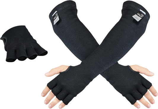 Cut Heat Bite Resistant Arm Sleeves –EN388 Certified Arm Protection Sleeve for Welding, Cooking, Cat & Dog Handling