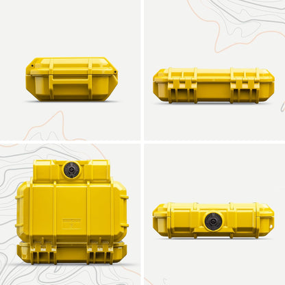 Evergreen 56 Dry Box - EDC Tough Protective Case USA Made for Organization of Cameras, Phones, Camping, Fishing, Hiking, Water Sports (Red)