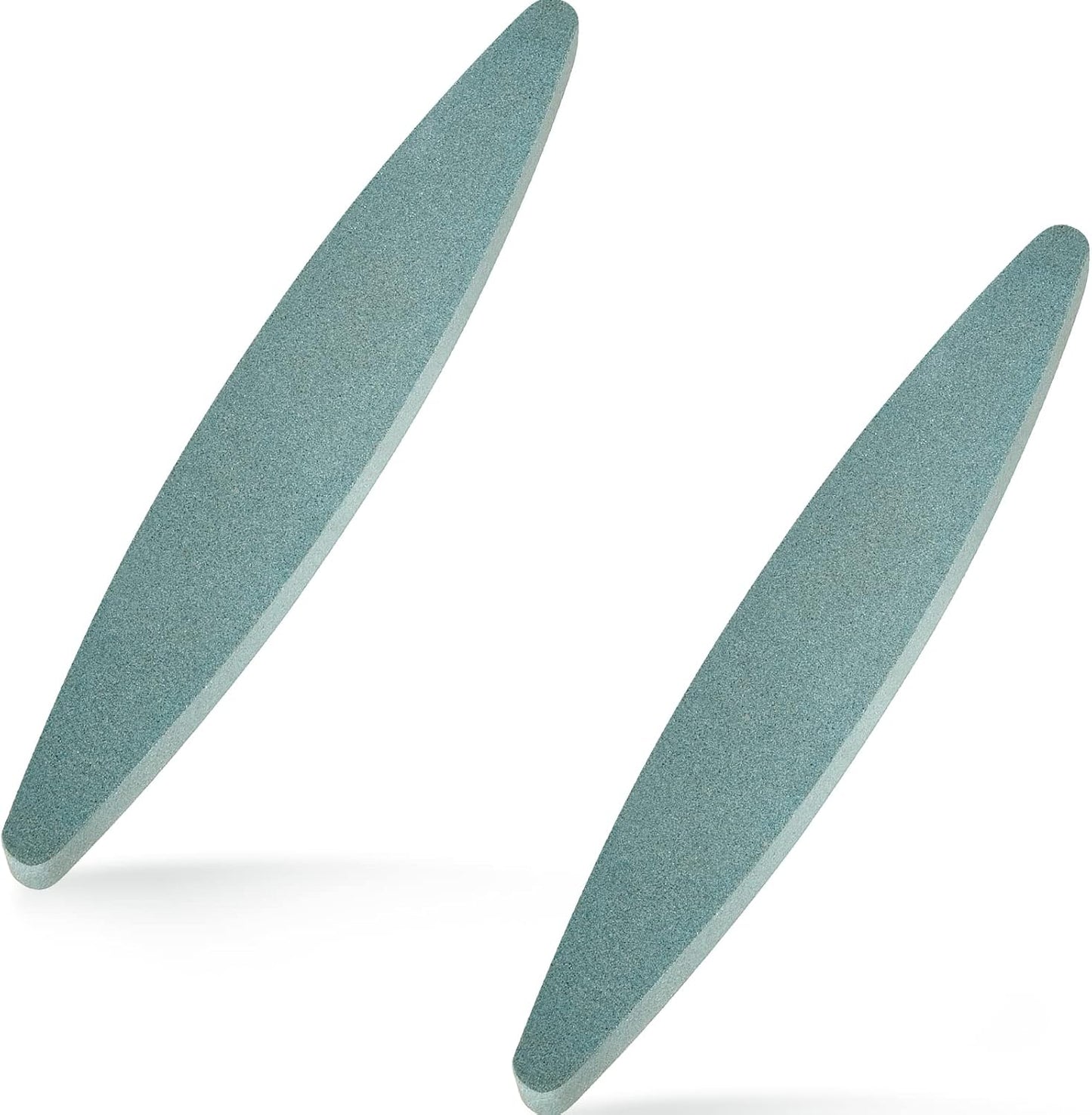 2 Pieces Garden Sharpening Stone for Garden Diamond Coated Sharpener Stone Tool, 9 x 1.47 Inches
