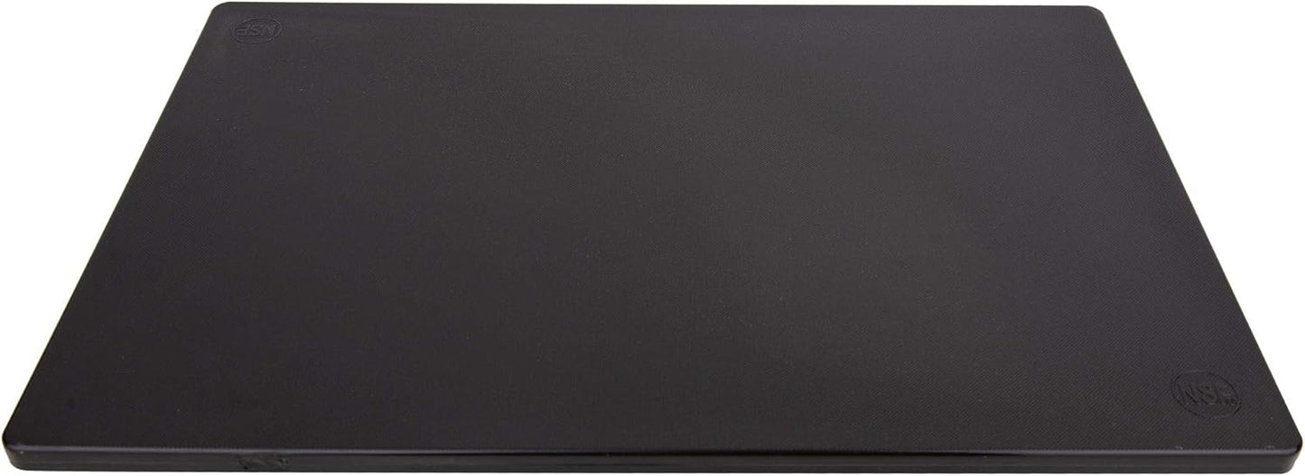 Big 30 x 18 Plastic Cutting Board - 3/4 Inch Thick for Meat, Game and Fish - Commercial Grade HDPP Poly with NSF Stamp, Weighs 13 Pounds, White