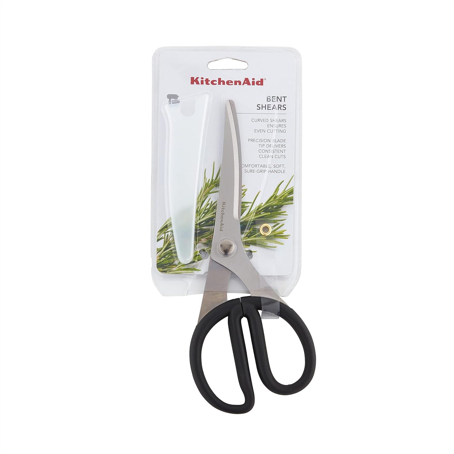 KitchenAid KQ351OHOBA Universal Stainless Steel Shears, Utility, Black