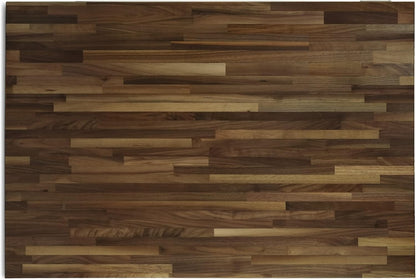 Walnut Wood Backsplash, 25x4x3/4 inches, USA-Grown Solid Hardwood, Pre-Sanded & Pre-Finished, Ready to Use, Ideal for Pairing with CONSDAN Butcher Block Countertop