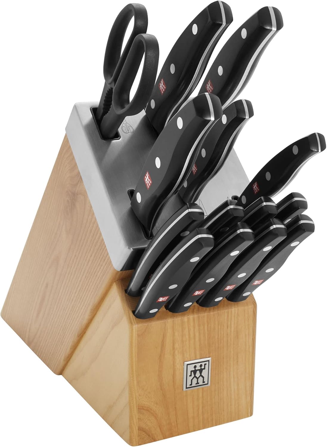 ZWILLING TWIN Signature 15-pc Self-Sharpening Knife Block Set - Brown