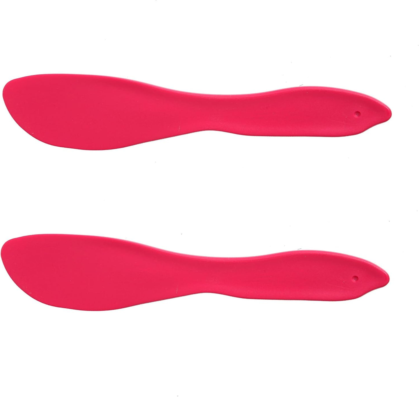 LINDEN SWEDEN Multi Purpose Spreaders | Versatile Butter Knife for Soft Cheese or Frosting | Safe for Kids | BPA-Free and Dishwasher-Safe | Set of 2 Spreaders Each | Made in Sweden | Lime Green