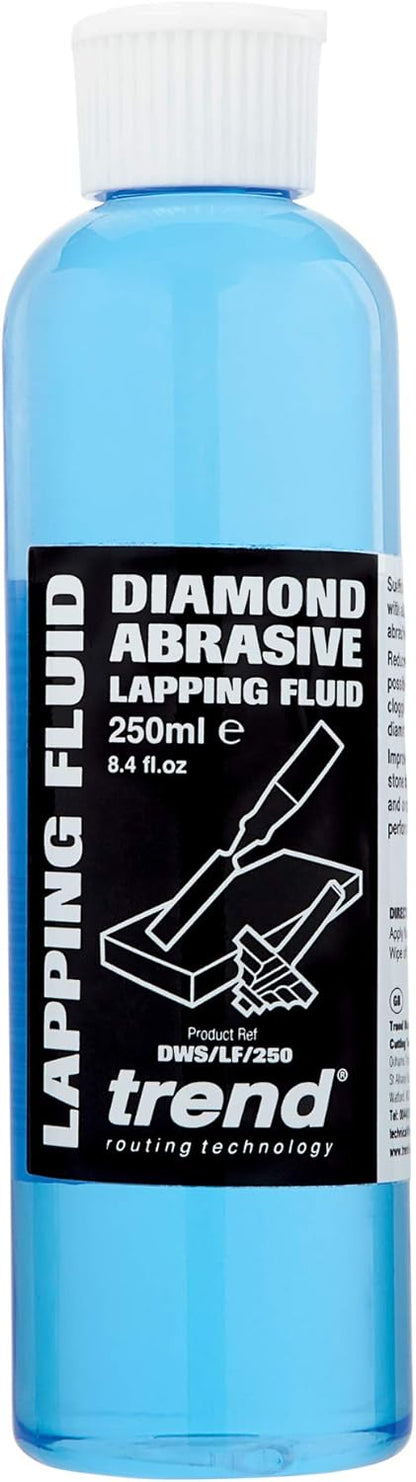 Trend Diamond Abrasive Lapping Fluid, 3.4 fl oz, Blue, Professional Grade Sharpening Fluid for Optimum Performance, DWS/LF/100