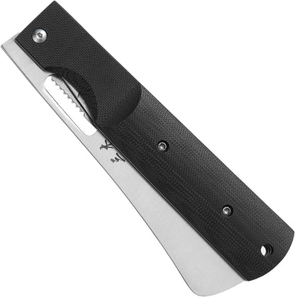 Miki 2 piece set 440A stainless steel Blade Japanese pocket folding Chef knife peeling utility knife fruit knif g10 Handle Camping BBQ trip Outdoor Portable kitchen knife