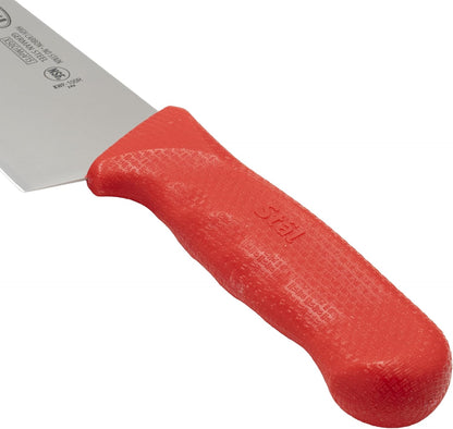 Winco 10" Commercial-Grade Chef's Knife with German Steel Blade, Blue