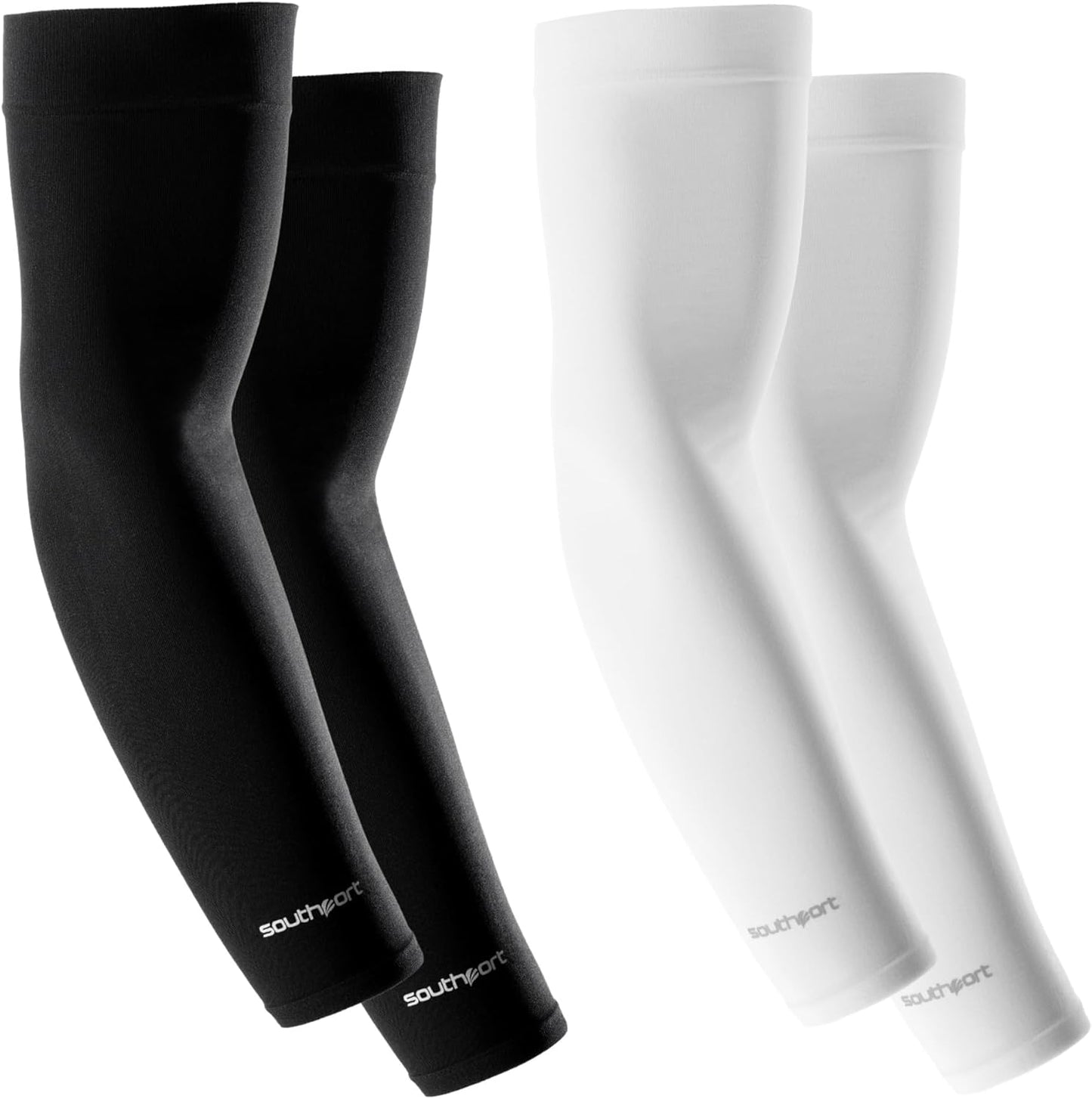 SOUTHPORT Arm Sleeve, Cooling UPF 50+ UV Sun Protection Sports Compression for Men/Women Arm Sleeves