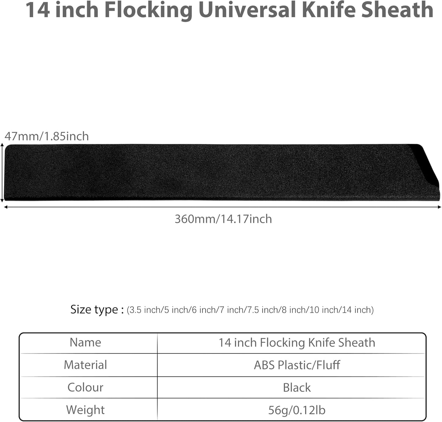 XYJ Universal Knife Edge Guards for 3.5'' Paring Fruit Knife 3 Pcs Set Kitchen Chef Sheath Knife Sleeve ABS Knife Cover Knife Blade Protectors