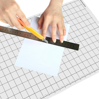 REALIKE 12x12 Lightgrip Cutting Mat Compatible with Cricut Maker 3/Maker 4/Maker/Explore 3/4/Air 2/Air/One(3 Mats), Gridded Adhesive Non-Slip Cut Mat for Crafts, Quilting, Sewing and All Arts