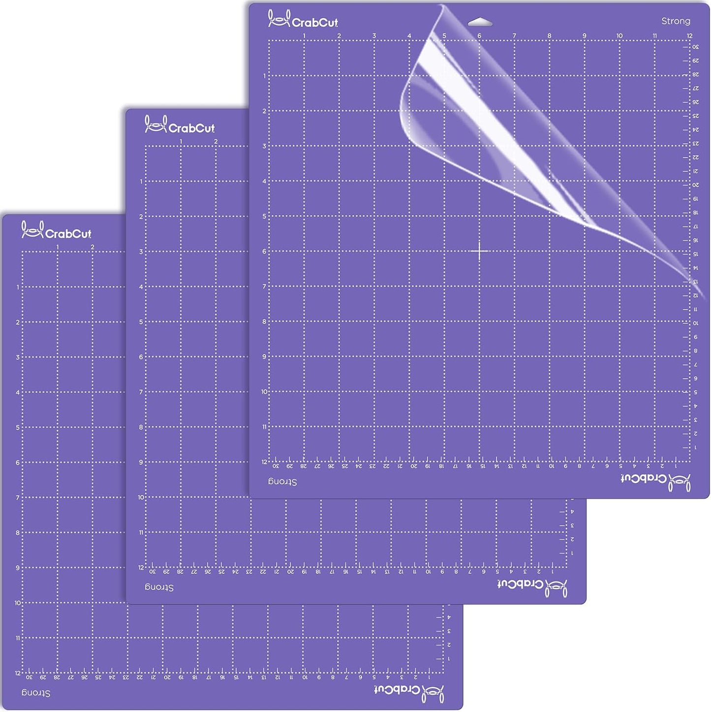 Cutting Mats for Cricut Maker 4/Explore 4/Maker 3/Explore 3/Explore Air 2 12x12 Inch 3Pack Pink FabricGrip Durable Long Lasting Ultra Strong Stickness Replacement Cut Mat for Cricut/Siser Juliet Romeo