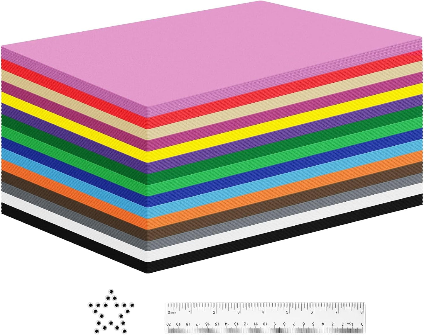 39"x15" EVA Foam Roll, 86 kg/m3 High Density 2MM Thick Foam Sheets, Flexible & Easy to Cut Ideal Material for Cosplay Supplies, DIY Projects, Drawer Mat, Crafts and Arts（1Pack Black)
