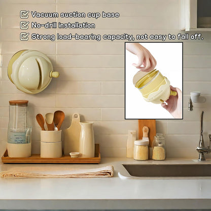 Ice Cream Shaped Knife Sharpener,Cream Yellow,Ceramic V-Groove,6.5x2.6 Inch Portable Knife&Scissor Sharpener with Non-Slip Base,Ceramic Wheels,Fast & Easy Tool for Kitchen,Camping
