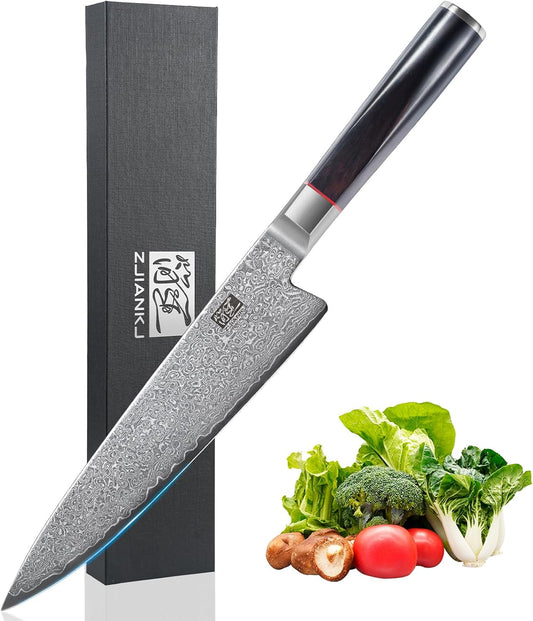 Fillet Knife 7 Inch, Ultra Sharp Boning Knife in 9Cr18MoV High Carbon Steel, Professional Fish Knives with Rosewood Handle for Precise Filleting, Slicing & Trimming