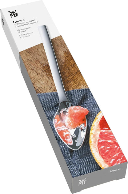 WMF Grapefruit Knife and Spoon Set 2-Piece Nuova Cromargan Stainless Steel 18/10 Polished