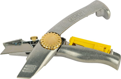 Stanley 0-10-819 Snap Off Knife "Pro" with retractable blade, Silver