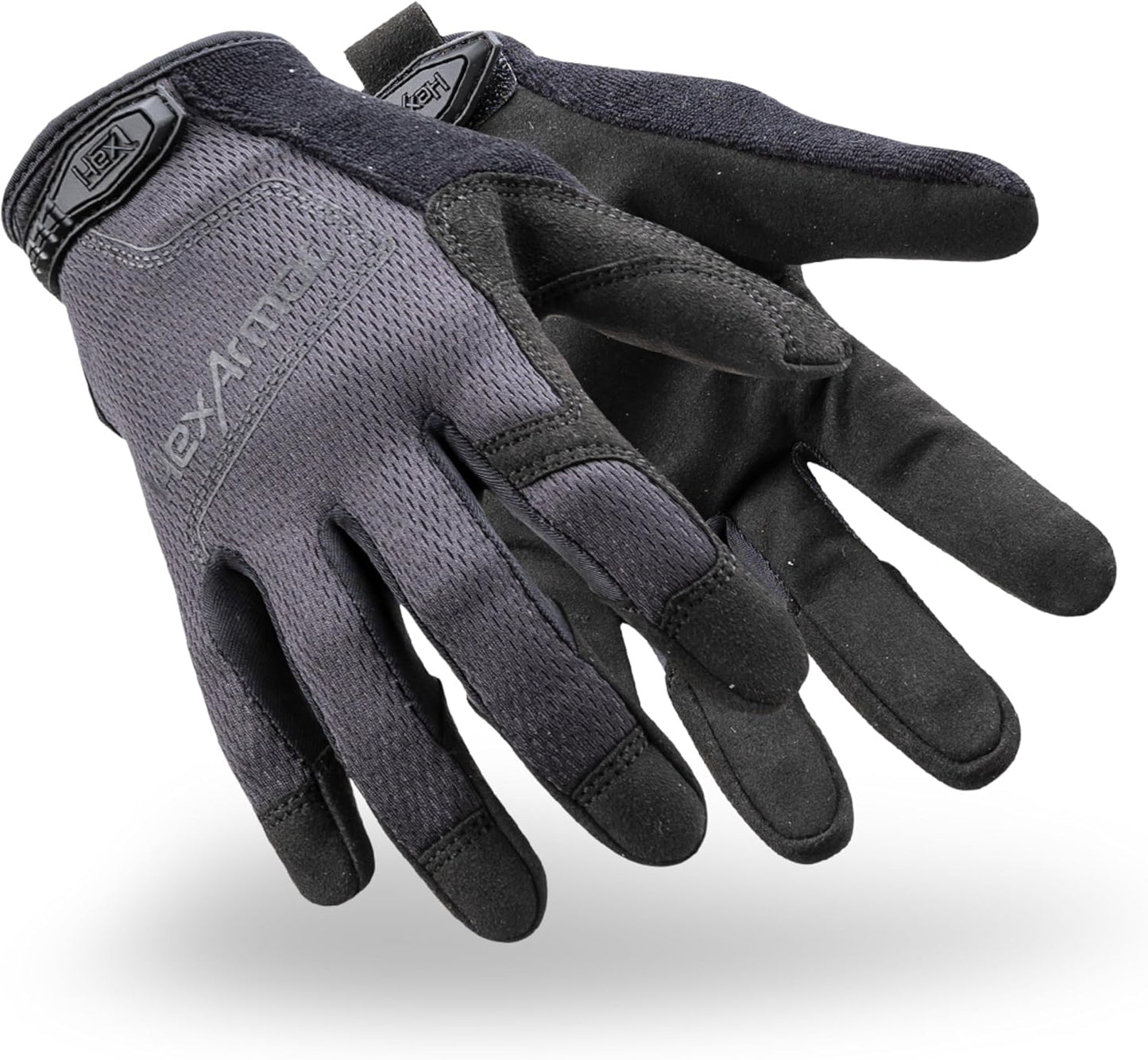 Law Enforcement Search Safety Tactical Work Gloves, HexBlue 2132 Series
