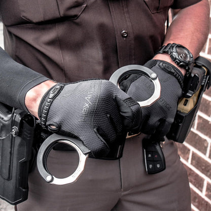 Law Enforcement Search Safety Tactical Work Gloves, HexBlue 2132 Series