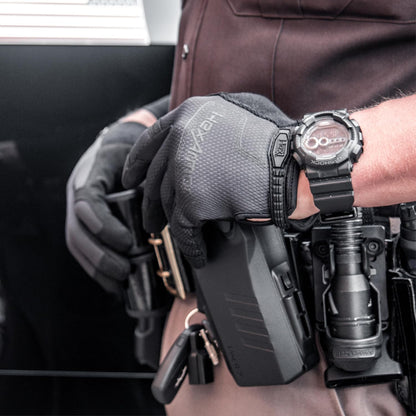 Law Enforcement Search Safety Tactical Work Gloves, HexBlue 2132 Series