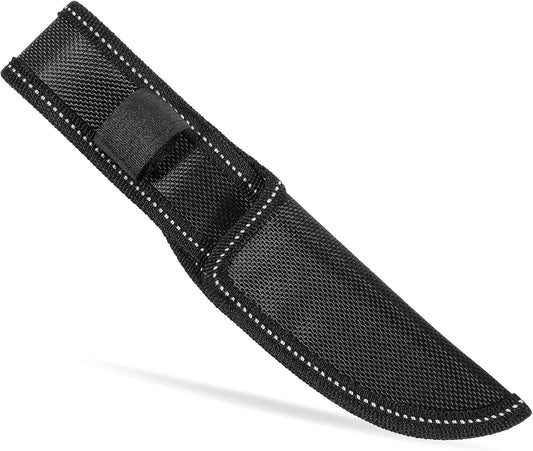 Black Nylon Knife Sheath, Universal Knife Covers or Sleeves for Outdoor, Portable Knives Guard for Chef and Kitchen