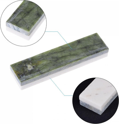 uxcell Sharpening Stones 10000/20000 Grit 2 Side Combination Whetstone Knife Sharpener Stone 100x25x12.5mm