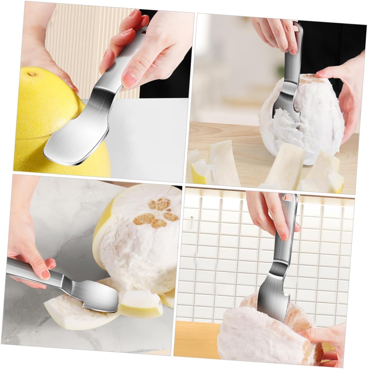 Grapefruit Knife Citrus Peeler Fruit Opener Stainless Steel Peeling Tool Easy to Clean