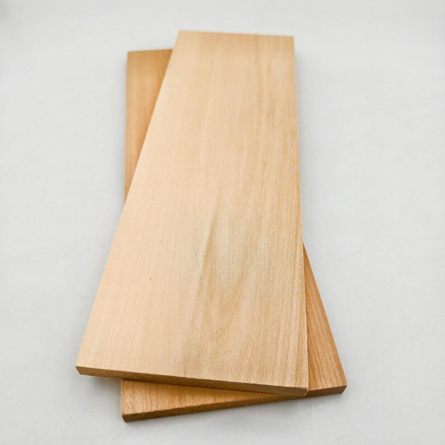 Unfinished Basswood Blocks for Crafts, Wood Craft Panels for Art, Engraving, Painting, DIY Projects, Chip Carving, Fretwork (7.87 x 3.93 x 0.78 in)