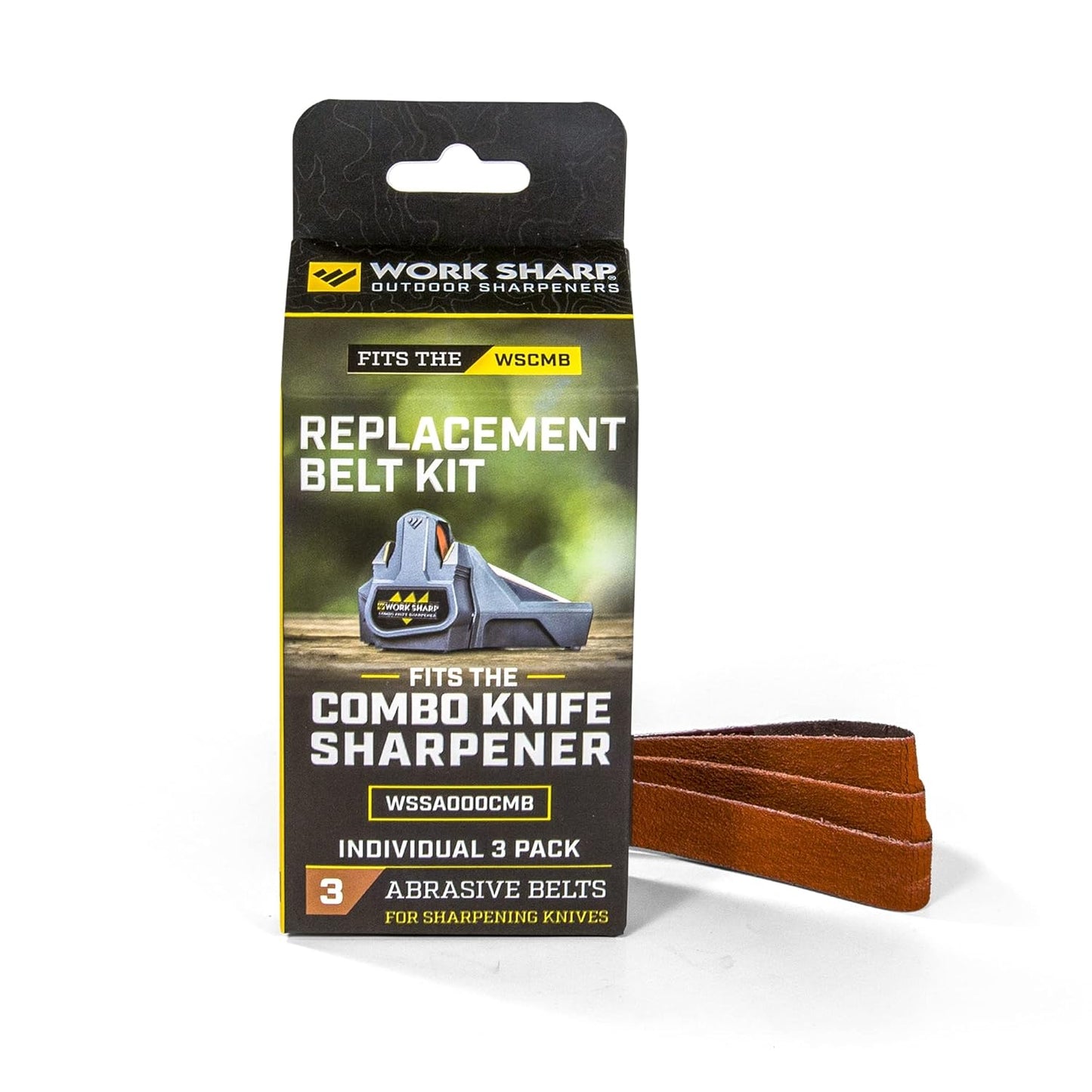 Official Work Sharp Combo Knife Sharpener Replacement Belt Kit