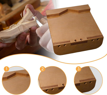 Colaxi Wooden Carving Desktop Board Carving Tool Reliable Professional Portable Easy to Use Protect Desktop Board