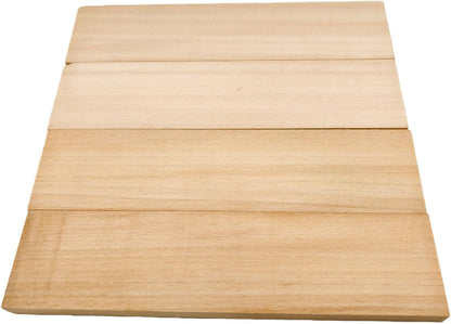 Unfinished Basswood Blocks for Crafts, Wood Craft Panels for Art, Engraving, Painting, DIY Projects, Chip Carving, Fretwork (7.87 x 3.93 x 0.78 in)