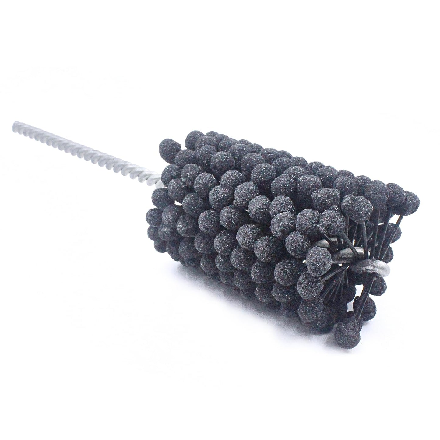 Garhgi 1-3/8" (35mm) Cylinder Honing Brush, 240 Grit Silicon Carbide Nylon Hone Tool, for Engine Cylinder Bore Deburring Finishing Deglazing Cleaning on Metals Steel Cast Iron