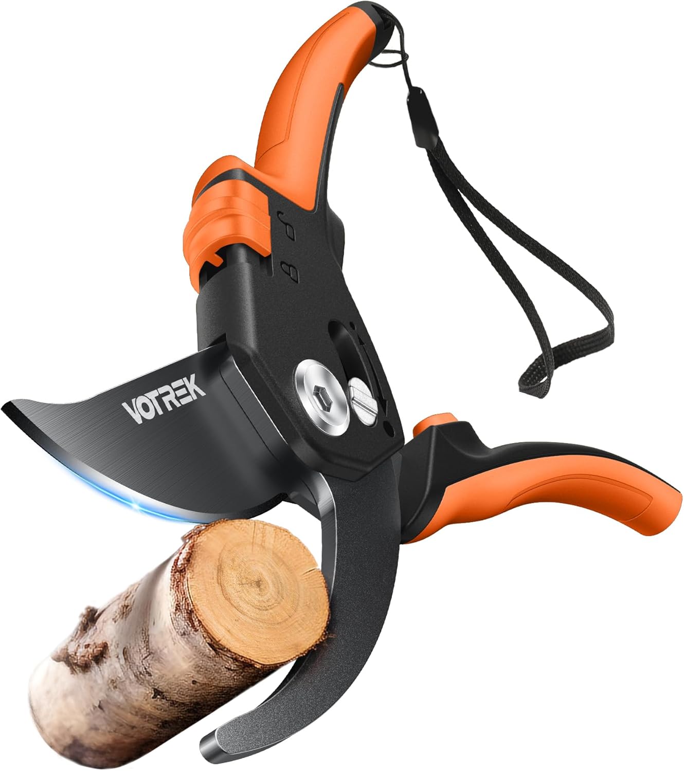 VOTREK® Pruning Shears, [Patented Stepless Handle Opening] - Garden Clippers with Ultra-Sharp SK5 Steel for Weak Hand, Bonsai Scissor Universal Fit for All Hand Sizes, Effortlessly Cut 1-Inch Branches