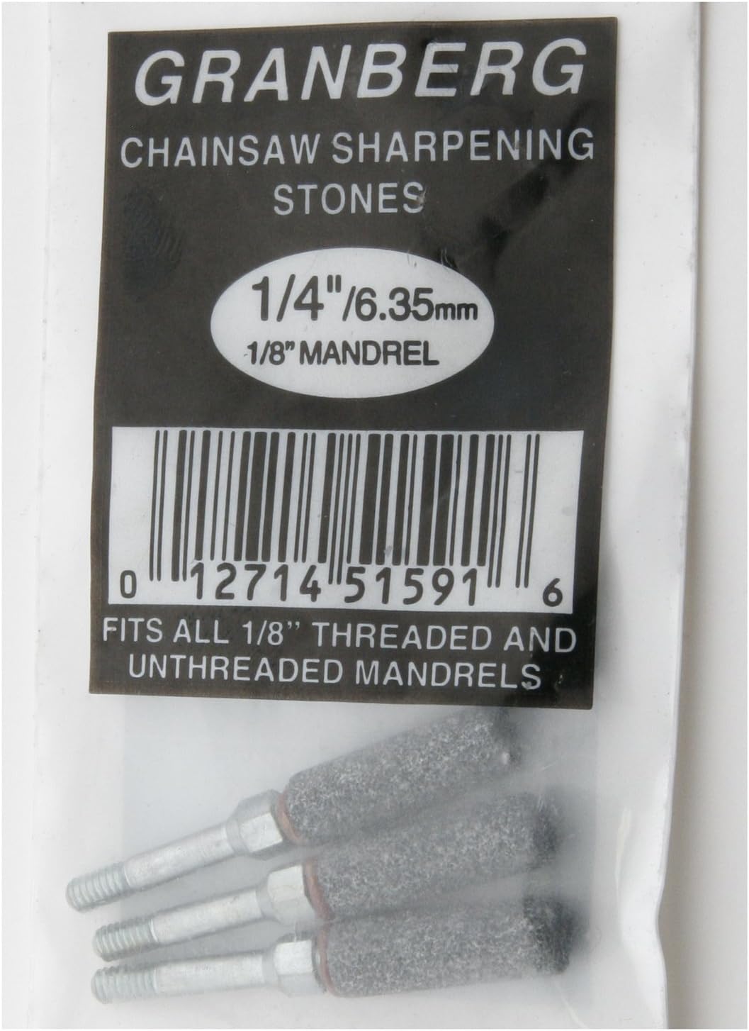 Granberg Threaded Grinding Stones - 5/32In. Width, 3-Pc. Set