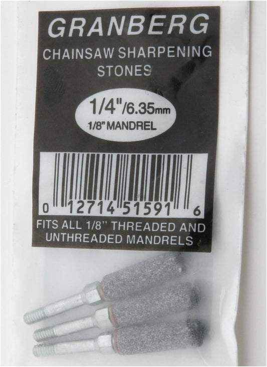 Granberg Threaded Grinding Stones - 5/32In. Width, 3-Pc. Set