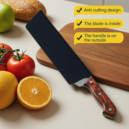 Knife Cover Sleeves Universal Knife Case Cover Professional Knife Sheath Knife Edge Guard Blade Protector Waterproof Kitchen Storage Supply for 8 inch Chef Knife Home Kitchen Travel Protection