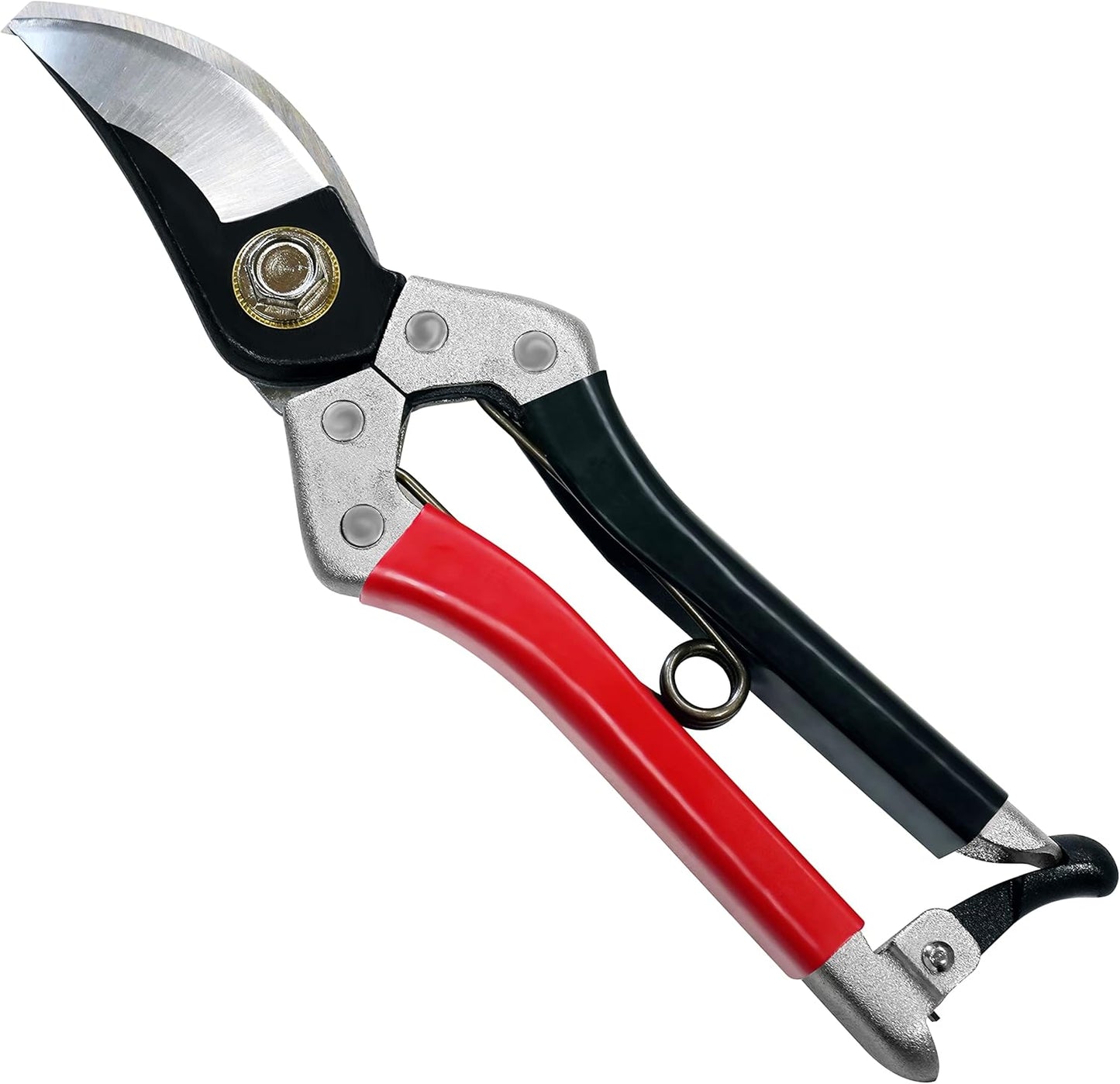 Kimura® 8" Pro Pruning Scissors, Premium Japanese SK5 Hi-Carbon Steel Blades, Non-Slip Vinyl Coated Handles, Lightweight & Ergonomic, Multi-Tasking Pruning Shears, Garden Snips, Precision Clippers