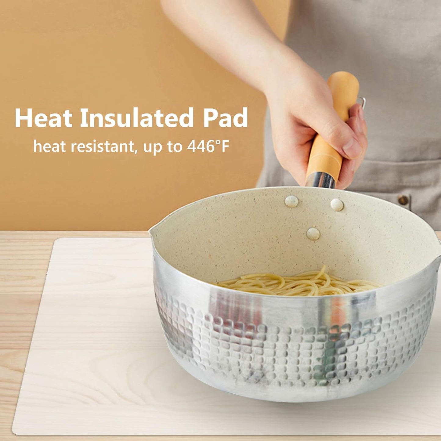 Gartful 25“x17”x0.03“ Silicone Mats for Kitchen Counter, Large Silicone Countertop Protector, Nonskid Heat Resistant Desk Saver Pad, Multipurpose Mat, Placemat, Dark Gray
