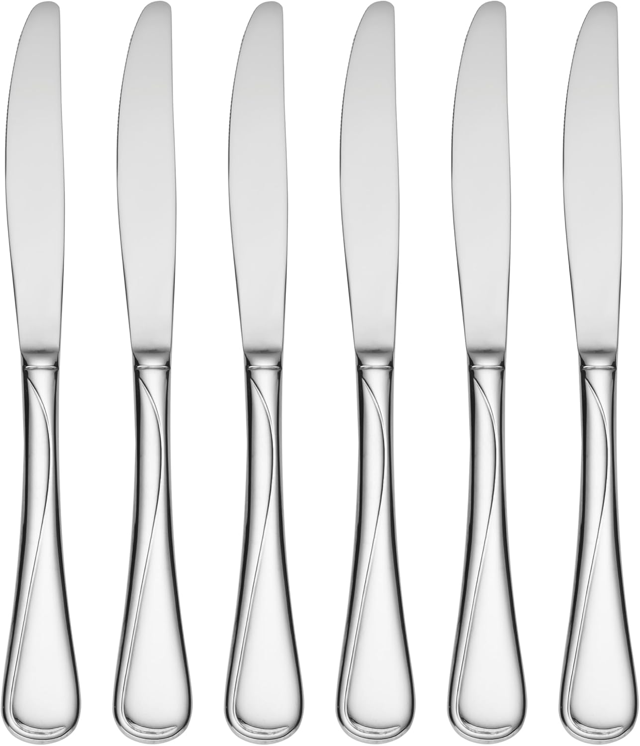Oneida Flight Steak Knives, Set of 4, Silver